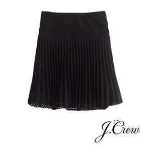 NWT  J. Crew size 4 black skirt
